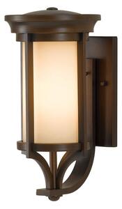 Elstead MERRILL szálcsiszolt bronz kültéri fali lámpa