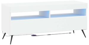 LED TV szekrény Fehér Szerelt Fa