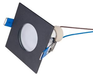 Maxlight SQUARE fekete beltéri beépíthető lámpa