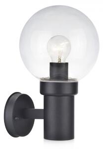 Markslöjd CARIS fekete kültéri fali lámpa (MS-106922)