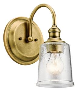 Elstead Waverly természetes sárgaréz fali lámpa
