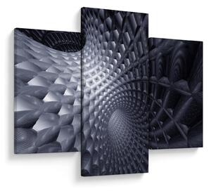 Kép - Absztrakció 3D (90x60 cm)