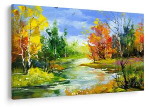 Kép - Tájfestés (90x60 cm)