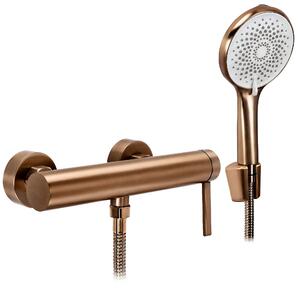 Zuhanycsaptelep Rivo Brush Copper