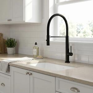 Konyhai csaptelep Rea Viera Black