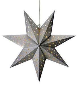 Markslöjd BLANK Pendant Star 45cm Silver LED 2 AA