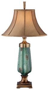 Elstead MONTEVERDE kék-bronz asztali lámpa