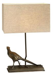 Elstead Halkirk bronz patina asztali lámpa