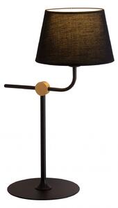 Viokef Largo fekete asztali lámpa