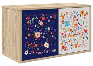 Falsítható TV Szekrény MAINZ 69 x 33 x 40 cm Sonoma Tölgy