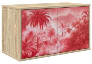 Falsítható TV Szekrény AACHEN 69 x 33 x 40 cm Sonoma Tölgy