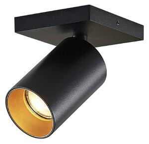 Mennyezeti Lámpa Arcchio, Brinja, dimmable, Fekete, Folyosó, Alumínium, Modern