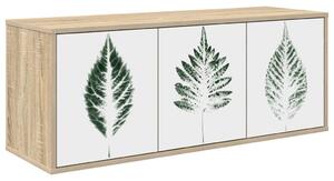 Falsítható TV Szekrény HANAU 102 x 33 x 40 cm Sonoma Tölgy