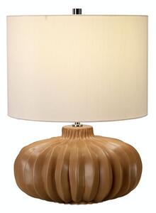Elstead Woodside barna asztali lámpa (ELS-WOODSIDE-TL)