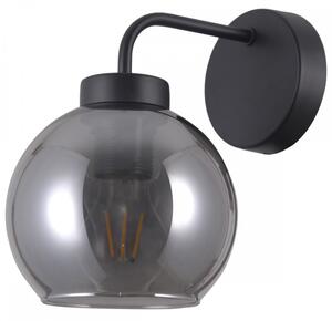 Italux Poggi fekete beltéri fali lámpa (IT-WL-28028-1)