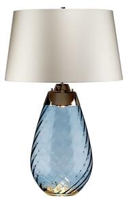 Elstead Lena kékre színezett üveg asztali lámpa