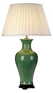 Elstead Dalian antik zöld asztali lámpa