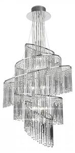 ENDON Camille Camille 24lt Pendant Chrome plate & clear glass 24 x 10W G4 clear capsule - ED-CAMILLE-24CH
