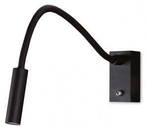 Maxlight RIDER fekete beltéri fali lámpa (MAX-W0046)