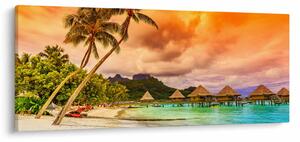 Kép - Bora Bora szigete (120x50 cm)