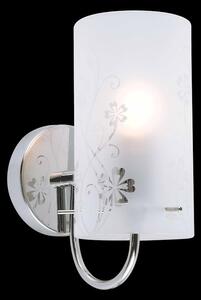 Italux Valve fehér-króm fali lámpa
