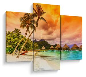 Kép - Bora Bora szigete (90x60 cm)