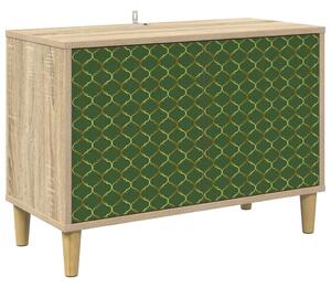 TV szekrény GELEEN 69 x 33 x 50 cm Sonoma Szerelt Fa