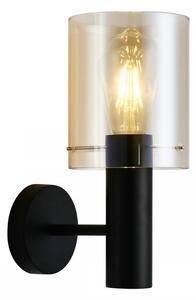 Italux Sardo fekete beltéri fali lámpa (IT-WL-5581-1A-BK_AMB)
