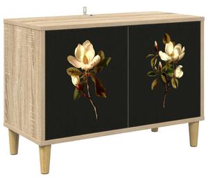 TV szekrény BREMEN 69 x 33 x 50 cm Sonoma Szerelt Fa