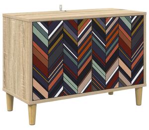 TV szekrény OMMEN 69 x 33 x 50 cm Sonoma Szerelt Fa