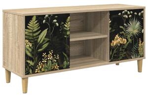 TV szekrény RHENEN 102 x 33 x 50 cm Sonoma Szerelt Fa