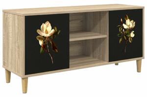 TV szekrény BREMEN 102 x 33 x 50 cm Sonoma Szerelt Fa