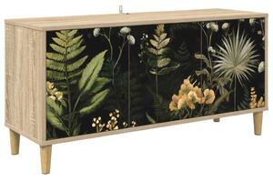 TV szekrény RHENEN 102 x 33 x 50 cm Sonoma Szerelt Fa