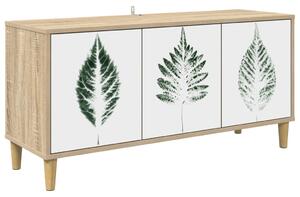TV szekrény HANAU 102 x 33 x 50 cm Sonoma Szerelt Fa
