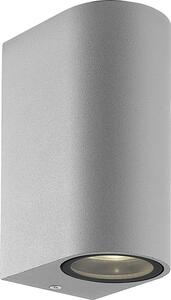VIOKEF 2/L Wall Lamp Silver Round H:150 Tilos - VIO-4099602