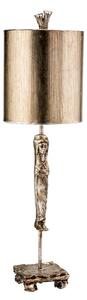 Elstead CARYATID antik ezüst asztali lámpa