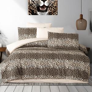 Leopard pamut ágyneműhuzat 200x140cm+90x70cm TiaHome