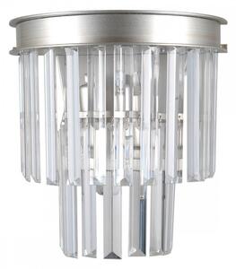 Italux Verdes ezüst beltéri fali lámpa (IT-WL-44372-2A-SLVR-BRW)