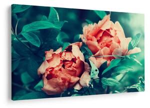 Tavaszi virágok képe (90x60 cm)