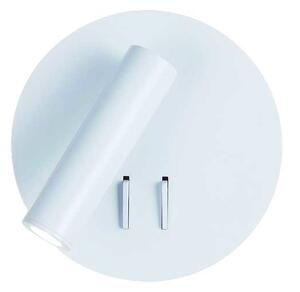 VIOKEF Wall Lamp Led White Round Moby - VIO-4188200