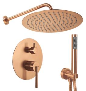 Zuhanyszett rejtett Rea Argon Brush Copper + box