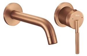 Falra szerelhető csaptelep Rea Argon Brush Copper + BOX