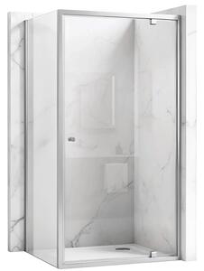 Zuhanykabin Rea Primo Swing 80x70 Chrome
