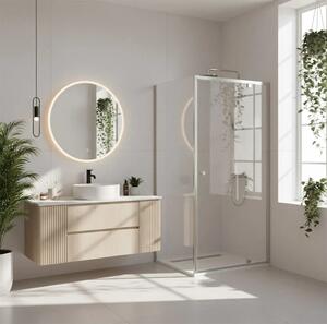 Zuhanykabin Rea Primo Swing 100x100 Chrome