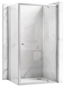 Zuhanykabin Rea Primo Swing 80x90 Chrome
