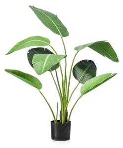 Mű Strelitzia 120 cm – élethű trópusi növény - 91 - 120 cm
