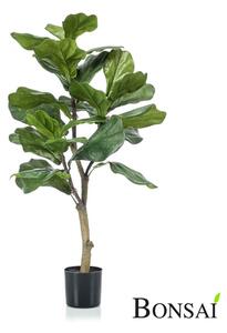Mű Ficus Lyrata 90 cm – Élethű beltéri dekoráció