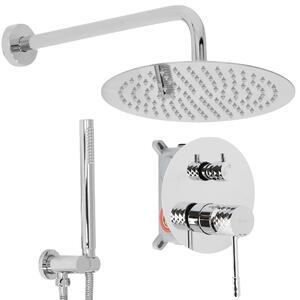 Zuhanyszett rejtett Rea Lungo Diamond Chrome + box
