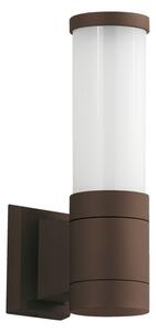 Viokef CAVO barna-fehér kültéri fali lámpa