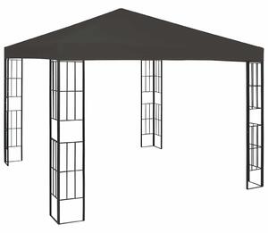 Antracitszürke pavilon 3 x 3 m